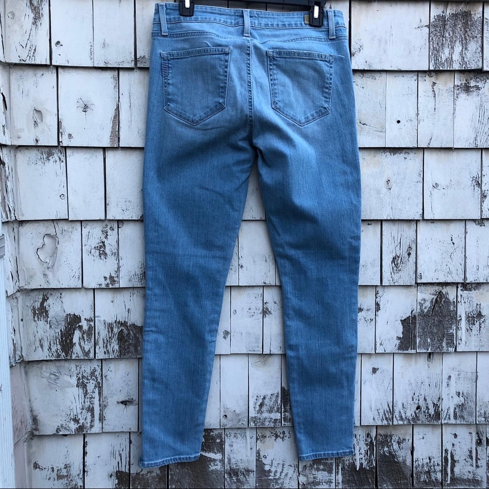 PAIGE  skinny zipper Jeans sz 30 - Picture 2 of 8